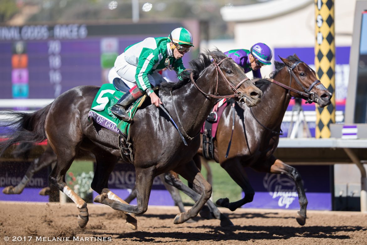 Bar Of Gold la mejor sprinter de la BC