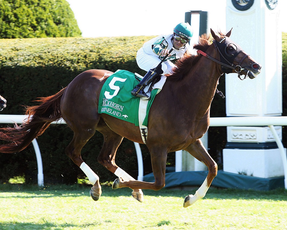Channel Maker, horse, English Channel, Elkhorn Stakes, sábado, 23 de abril de 2022, Keeneland. Foto: Coady Photography