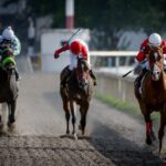 Malinche, horses, Cuadra San Jorge, Clásico Batucada, Hipódromo de Las Américas, sábado, 16 de julio de 2022. Foto: Miguel Ángel Espinoza