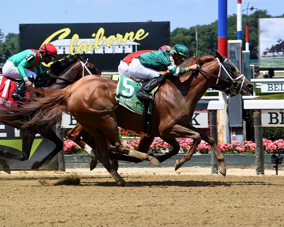Dynamic One, horse, Repole Stables, Suburban Stakes, sábado, 9 de julio de 2022, Belmont Park. Foto: Coglaniese Photo & Susie Raisher