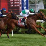 Empress Trigger, horse, Classic Empire, Coronation Cup Stakes, viernes, 15 de julio de 2022, Saratoga. Foto: Coglaniese Photo & Susie Raisher