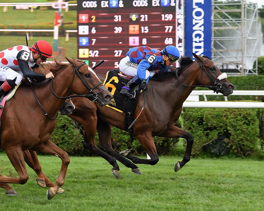 Robin Sparkles, horse, Elusive Quality, Caress Stakes, sábado, 23 de julio de 2022, Saratoga. Foto: Coglaniese Photo & Susie Raisher