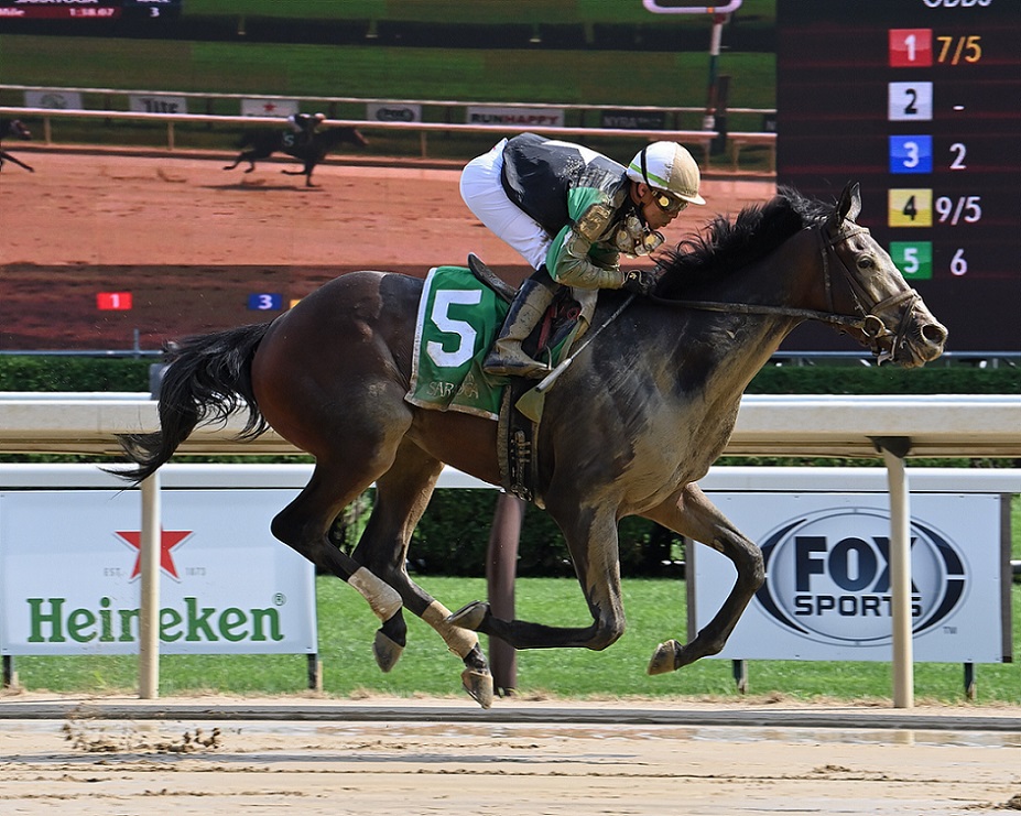 Bossmakinbossmoves, horse, Laoban, Albany Stakes, viernes, 26 de agosto de 2022, Saratoga. Foto: Coglaniese Photo & Susie Raisher