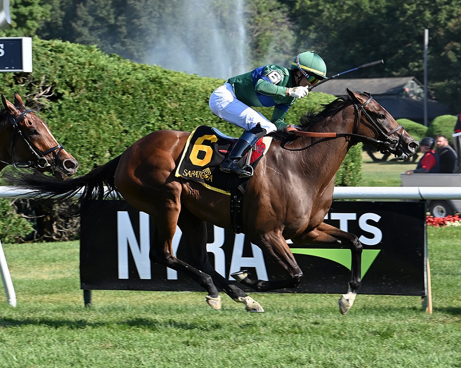 Haughty, horse, Empire Maker, Lake Placid Stakes, sábado, 20 de agosto de 2022, Saratoga. Foto: Coglaniese Photo & Susie Raisher
