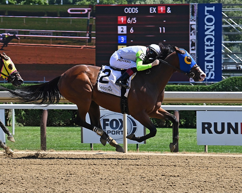 Wudda U Think Now, horse, Fast Anna, John Morrissey Stakes, viernes, 12 de agosto de 2022, Saratoga. Foto: Coglaniese Photo & Susie Raisher