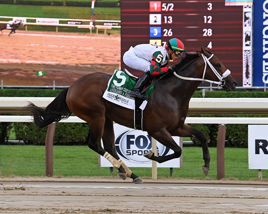 Andiamo A Firenze, horse, Mr. Amore Stable, Funny Cide Stakes, viernes, 26 de agosto de 2022, Saratoga. Foto: Coglaniese Photo & Susie Raisher