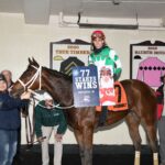 Dr B, horse, Irad Ortiz Jr., Go For Wand Stakes, sábado, 3 de diciembre de 2022, Aqueduct. Foto: Coglaniese Photo & Susie Raisher