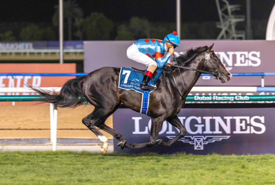 Equinox, Horses, Kitasan Black, Longines Dubai Sheema Classic, Meydan Racecourse, sábado, 25 de marzo de 2023. Foto: Dubái Racing Club