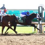 First Mission, horse, Godolphin, Stonestreet Lexington Stakes, sábado, 15 de abril de 2023, Keeneland. Foto: Coady Photo