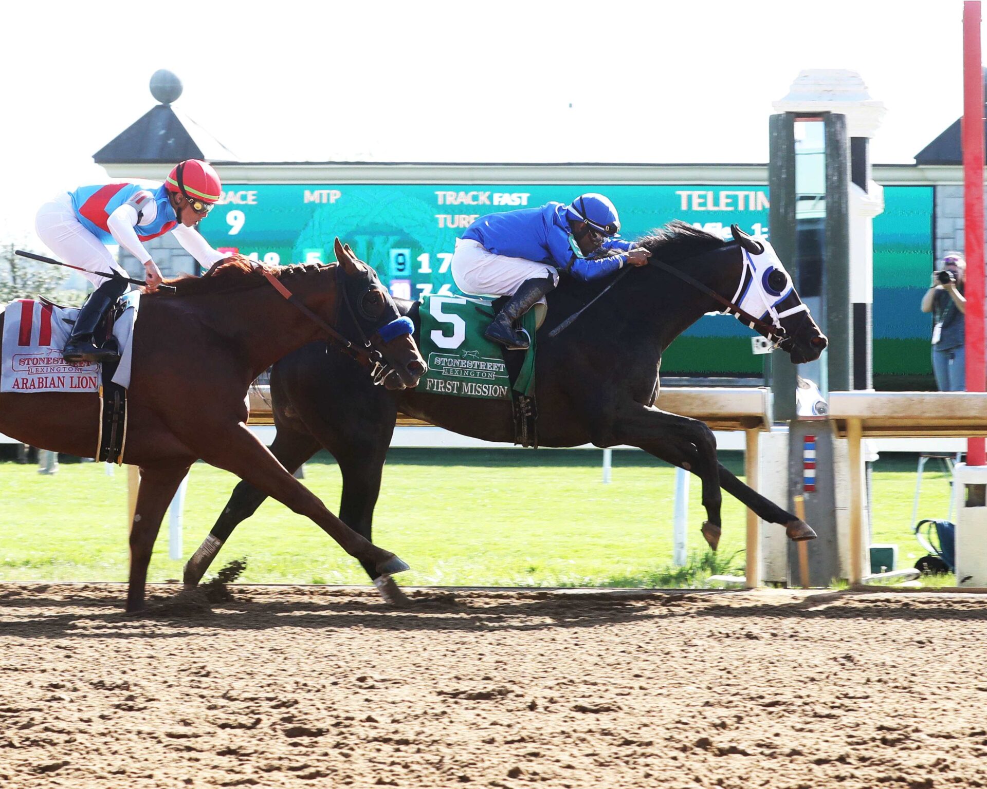 First Mission, horse, Godolphin, Stonestreet Lexington Stakes, sábado, 15 de abril de 2023, Keeneland. Foto: Coady Photo