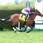 War Like Goddess, horse, Calumet Farm, Bewitch Stakes, viernes, 28 de abril de 2023, Keeneland. Foto: Coady Photography