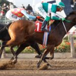 Dulce Encanto, horse, Haras Don Alberto, Clásico Dirección General de Fomento y Remonta del Ejército, sábado, 8 de julio de 2023, Hipódromo Chile. Foto: Jaime Cortés