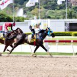 Papá Pedro, horse, Gold Dollar, Clásico FANB, domingo, 2 de julio de 2023, La Rinconada. Foto: José Antonio Aray