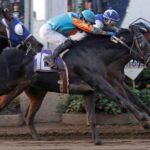 Vamos Por Más, horse, Fantasmagórico, Clásico Diario La Segunda, sábado, 1 de julio de 2023, Hipódromo Chile. Foto: Jaime Cortés