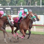 Miracle Strike, horse, Union Rags, Clásico Familia Jiménez, sábado, 12 de agosto de 2023, La Rinconada. Foto: Erick Ruiz Prensa CODERE Panamá