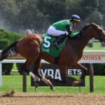 Ichiban, horse, Street Sense, Fleet Indian Stakes, domingo, 27 de agosto de 2023, Saratoga. Foto: Coglaniese Photo & Susie Raisher