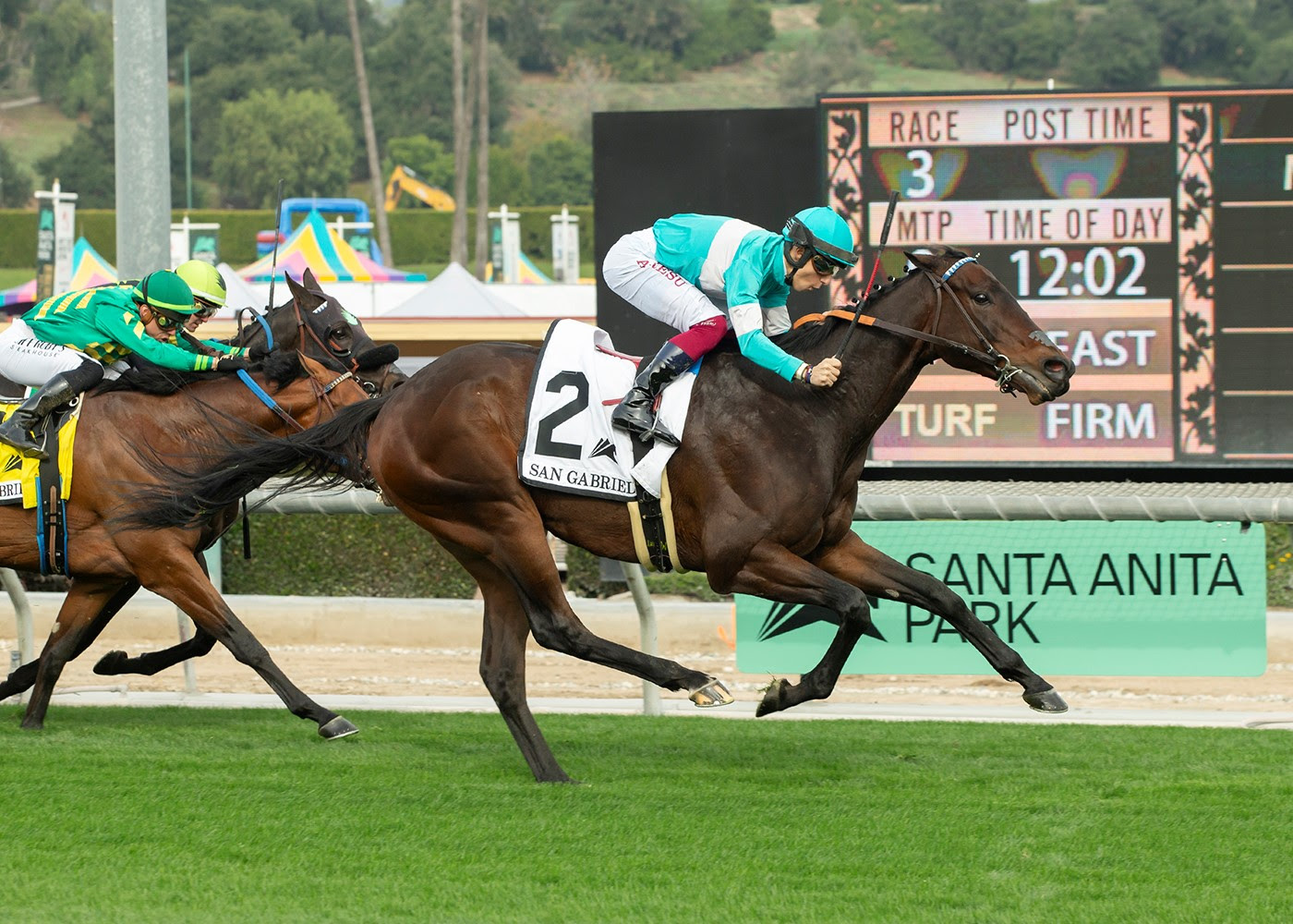 Easter, Horses, Exosphere, San Gabriel Stakes, martes, 26 de diciembre de 2023, Santa Anita Park. Foto: Benoit Photo