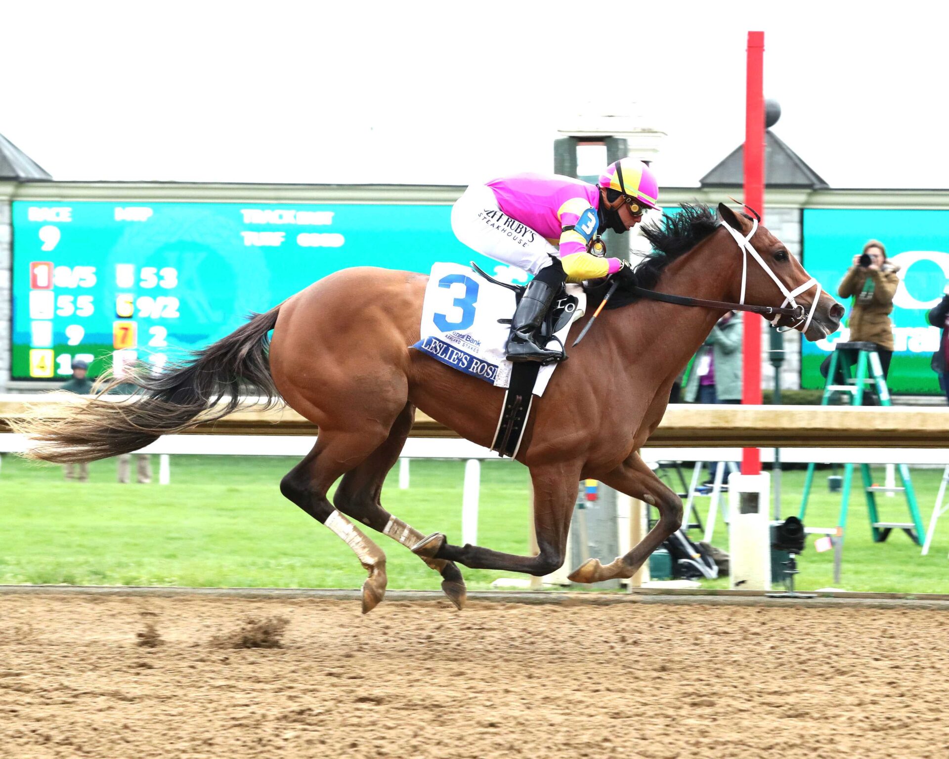 Leslie´s Rose, horse, Into Mischief, Central Bank Ashland, viernes, 5 de abril de 2024, Keeneland. Foto: Coady Photo