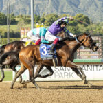 Stronghold, Horses, Ghostzapper, Santa Anita Derby, sábado, 6 de abril de 2024, Santa Anita Park. Foto: Benoit Photo