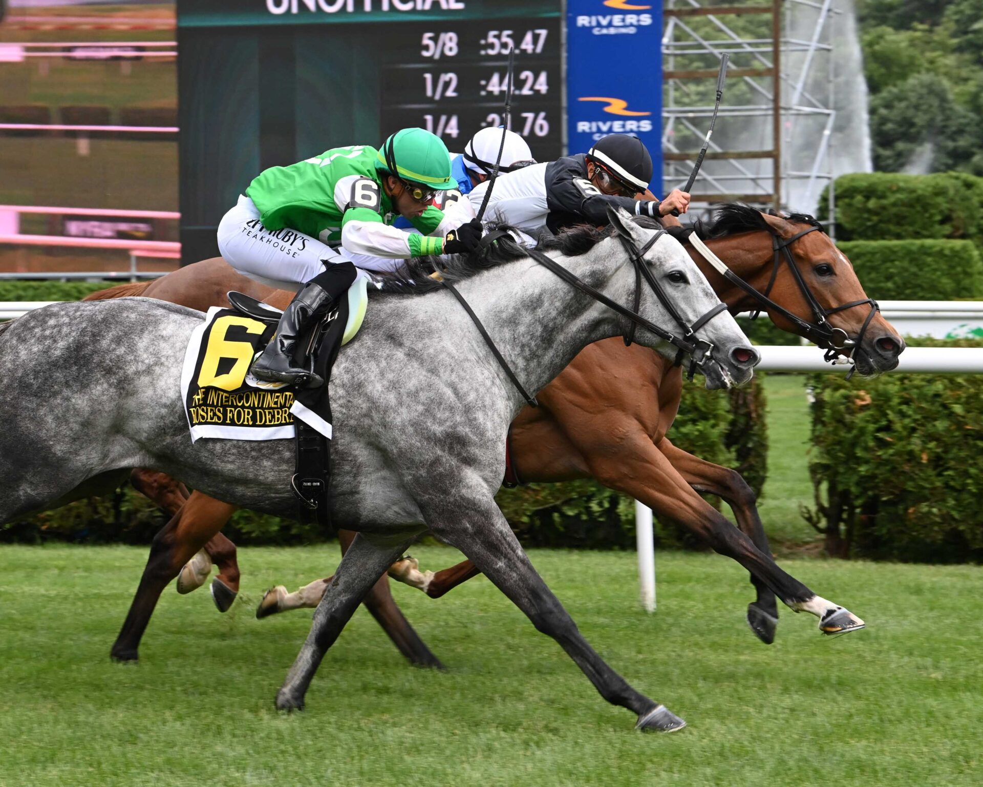 Future Is Now, Great Notion, Intercontinental Stakes, viernes, 7 de junio de 2024, Saratoga. Foto: Coglianese Photo & Susie Raisher