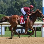 Nakatomi, Horses, Firling Line, Alfred Vanderbilt Hándicap, sábado, 27 de julio de 2024, Saratoga. Foto: Coglaniese Photo & Susie Raisher