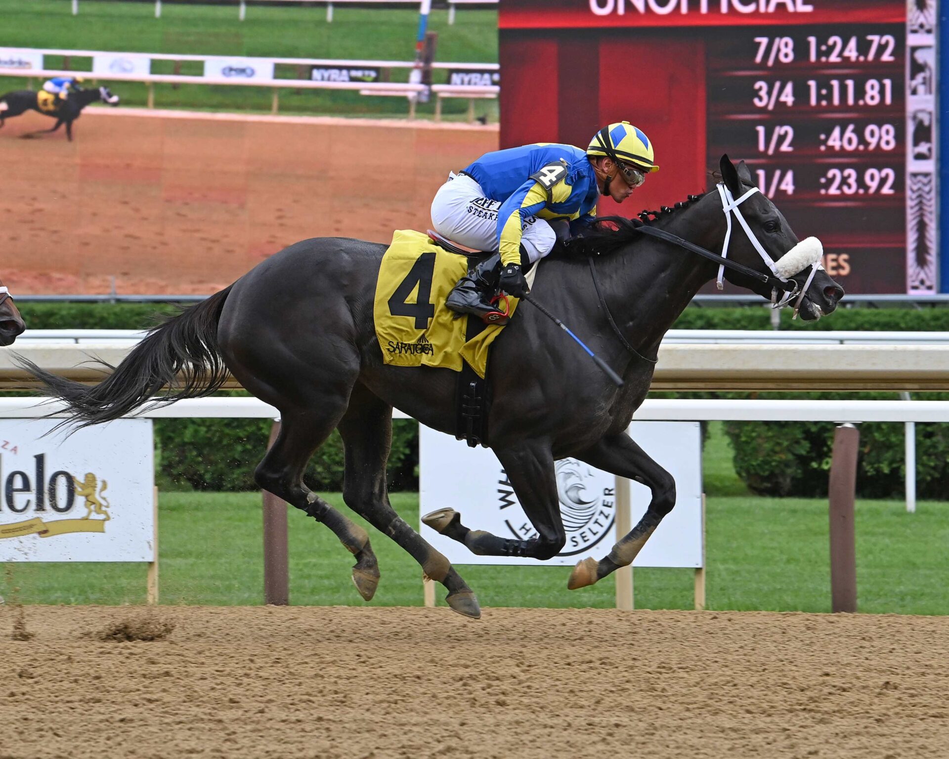 My Shea D Lady, horse, Solomini, NYSS Statue Of Liberty División, Miércoles, 17 de julio de 2024, Saratoga. Foto: Coglaniese Photo & Susie Raisher