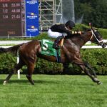 Twirling Queen, horse, Twirling Candy, Coronation Cup Stakes, viernes, 12 de julio de 2024, Saratoga. Foto: Coglaniese Photo & Susie Raisher