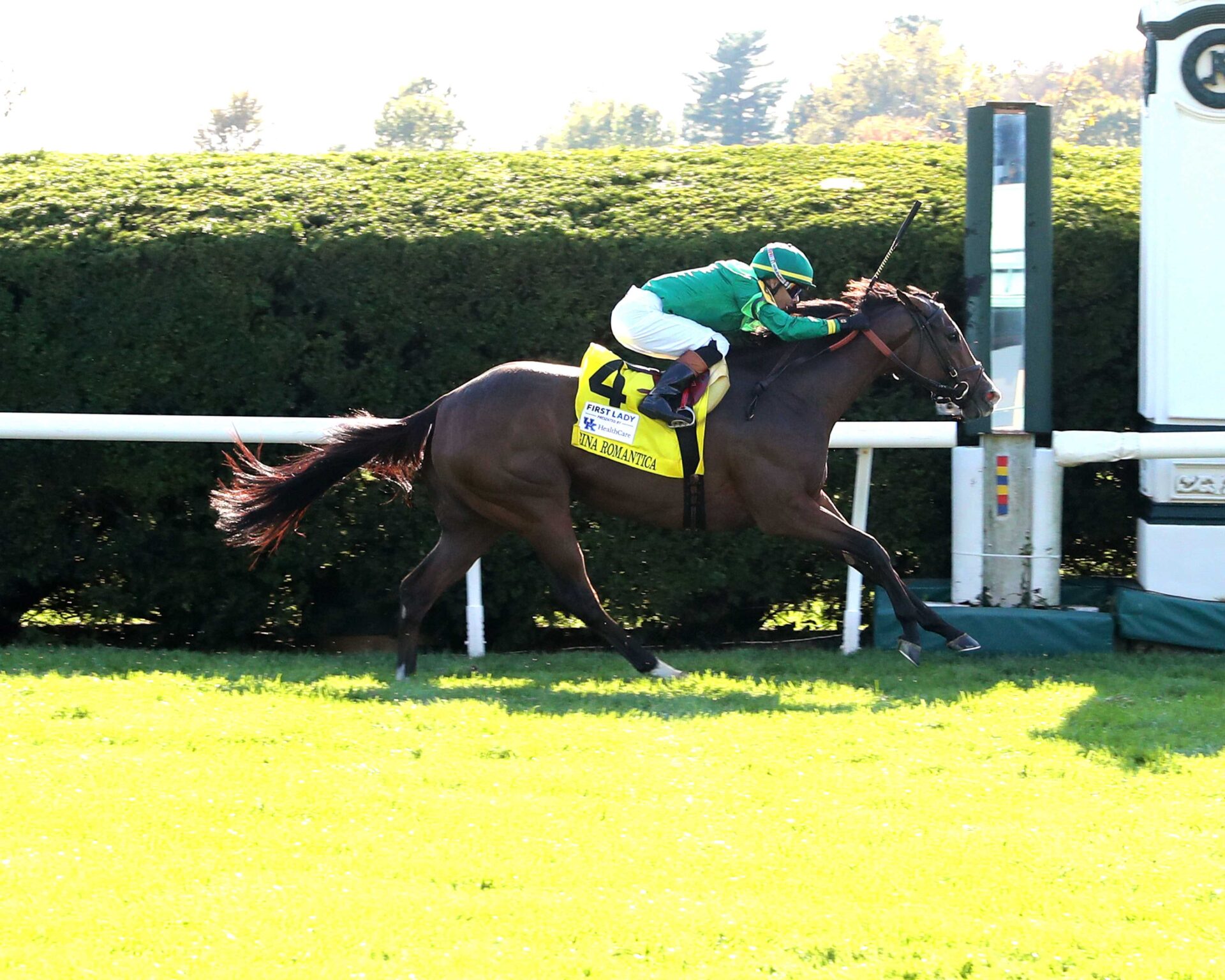 Gina Romantica, horse, Into Mischief, UK HealthCare l First Lady Stakes, sábado, 5 de octubre de 2024, Keeneland. Foto: Coady Media