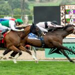 Liguria, Horses, Mr. Speaker, Buena Vista Stakes, sábado, 1 de marzo de 2025, Santa Anita Park. Foto: Benoit Photo