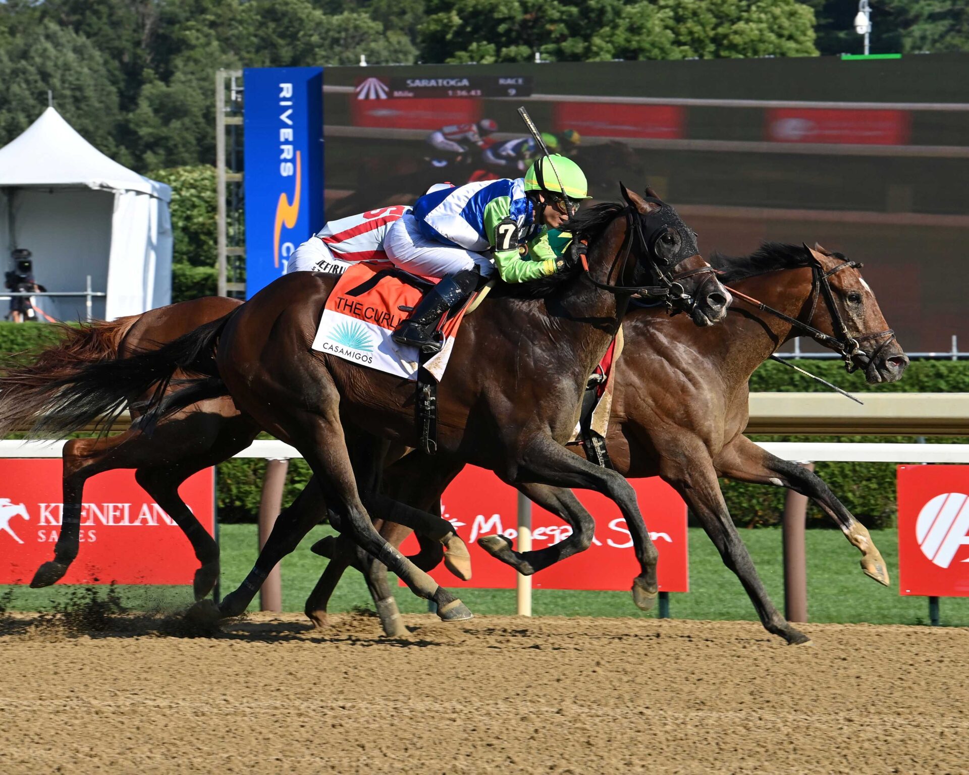 Chancer McPatrick, horses, McKinzie, Curlin Stakes, jueves, 24 de julio de 2025, Saratoga. Foto: Coglaniese Photo & Susie Raisher