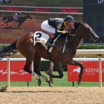 Kingsolver, horse, Omaha Beach, Schuylerville Stakes, viernes, 4 de julio de 2025, Saratoga. Foto: Coglaniese Photo & Susie Raisher