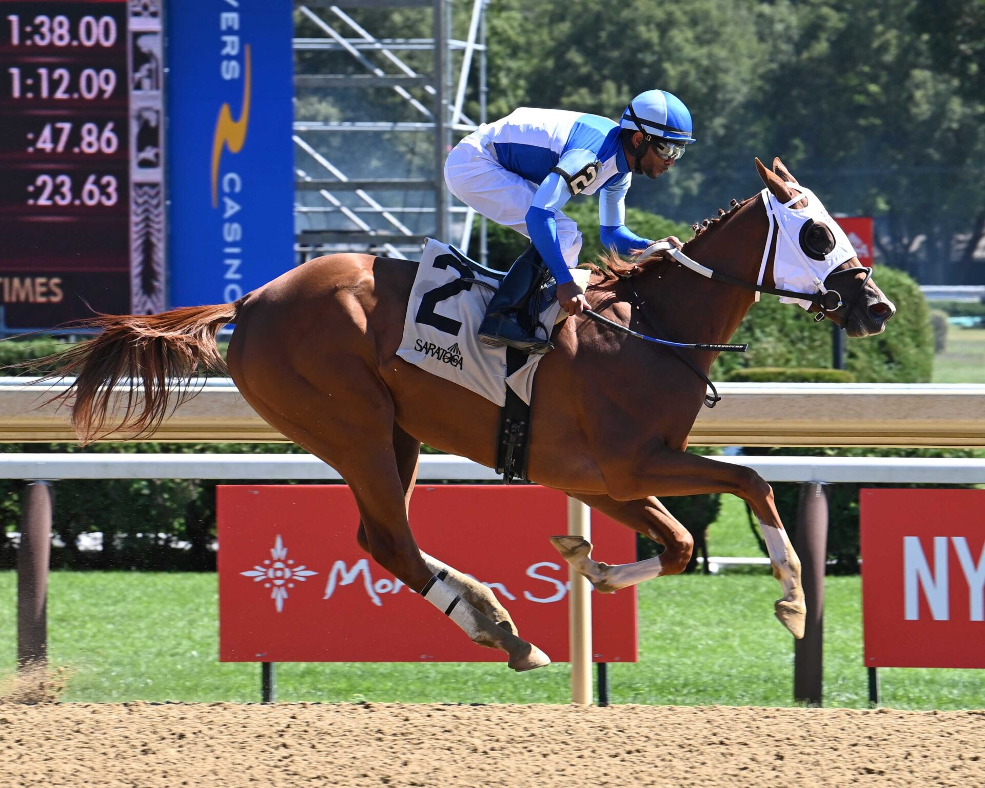 Vehemente, horse, Vekoma, Fleet Indian Stakes, miércoles, 20 de agosto de 2025, Saratoga. Foto: Coglaniese Photo & Susie Raisher