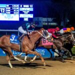 Accelerize, horse, Omaha Beach, Louisiana Stakes, sábado, 17 de enero de 2026, Fair Grounds. Foto: Hodges Photography