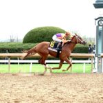 Further Ado, horse, Gun Runner, Blue Grass Stakes, sábado, 4 de abril de 2026, Keeneland. Foto: Coady Media