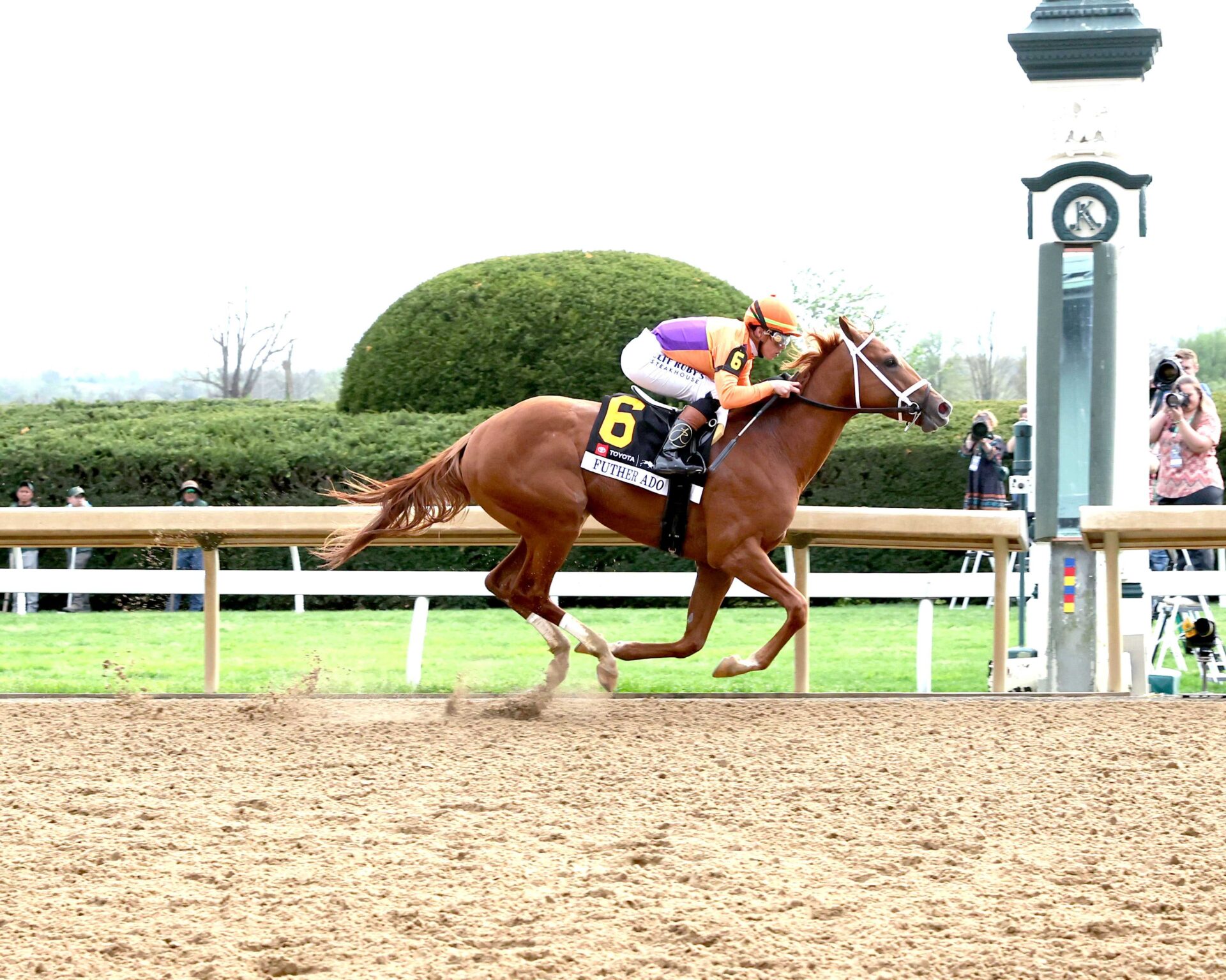 Further Ado, horse, Gun Runner, Blue Grass Stakes, sábado, 4 de abril de 2026, Keeneland. Foto: Coady Media