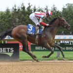 Growth Equity, horse, Klaravich Stables, Peter Pan Stakes, sábado, 9 de mayo de 2026, Belmont At The Big A. Foto: Coglianese Photo & Susie Raisher