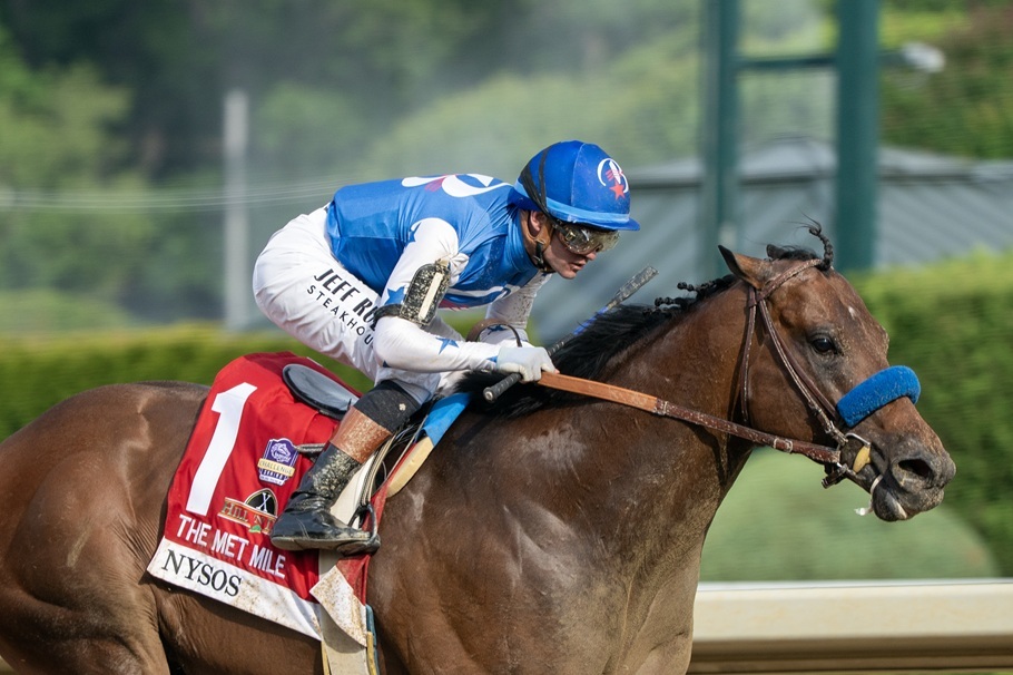 Nysos, horse, Nyquist, Hill ´N´Dale Metropolitan Hándicap, sábado, 6 de junio de 2026, Saratoga. Foto: Racingfotos.com