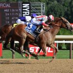 Fully Subscribed, horse, Klaravich Stables, Shuvee Stakes, viernes, 24 de julio de 2024, Saratoga. Foto: Coglaniese Photo & Susie Raisher