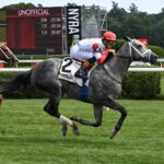 Movin´On Up, horses, Accelerate, Caress Stakes, sábado, 11 de julio de 2026, Saratoga. Foto: Coglaniese Photo & Susie Raisher