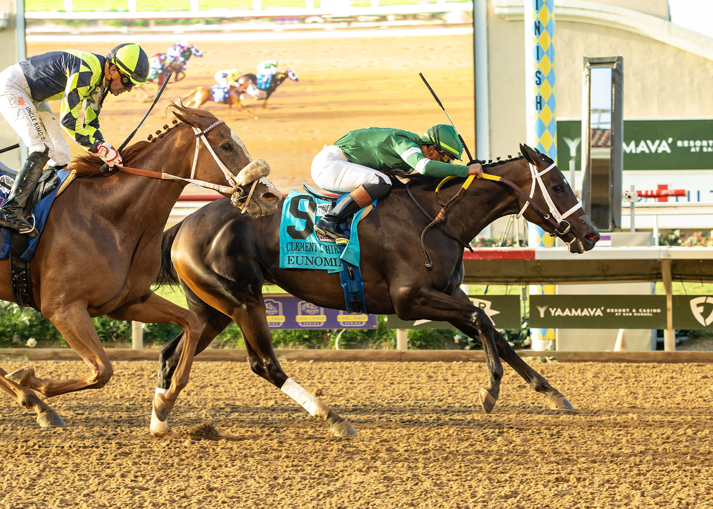 Eunomia, Horses, Tiz The Law, Clement L. Hirsch Stakes, sábado, 1 de agosto de 2026, Del Mar. Foto: Benoit Photo