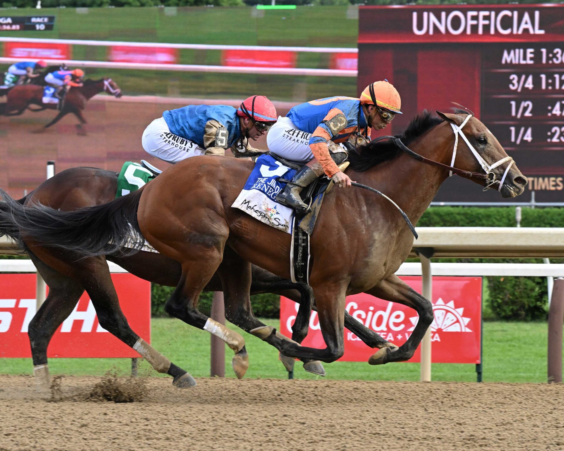 Renegade, horse, Into Mischief, Jim Dandy Stakes, sábado, 1 de agosto de 2025, Saratoga. Foto: Coglaniese Photo & Susie Raisher