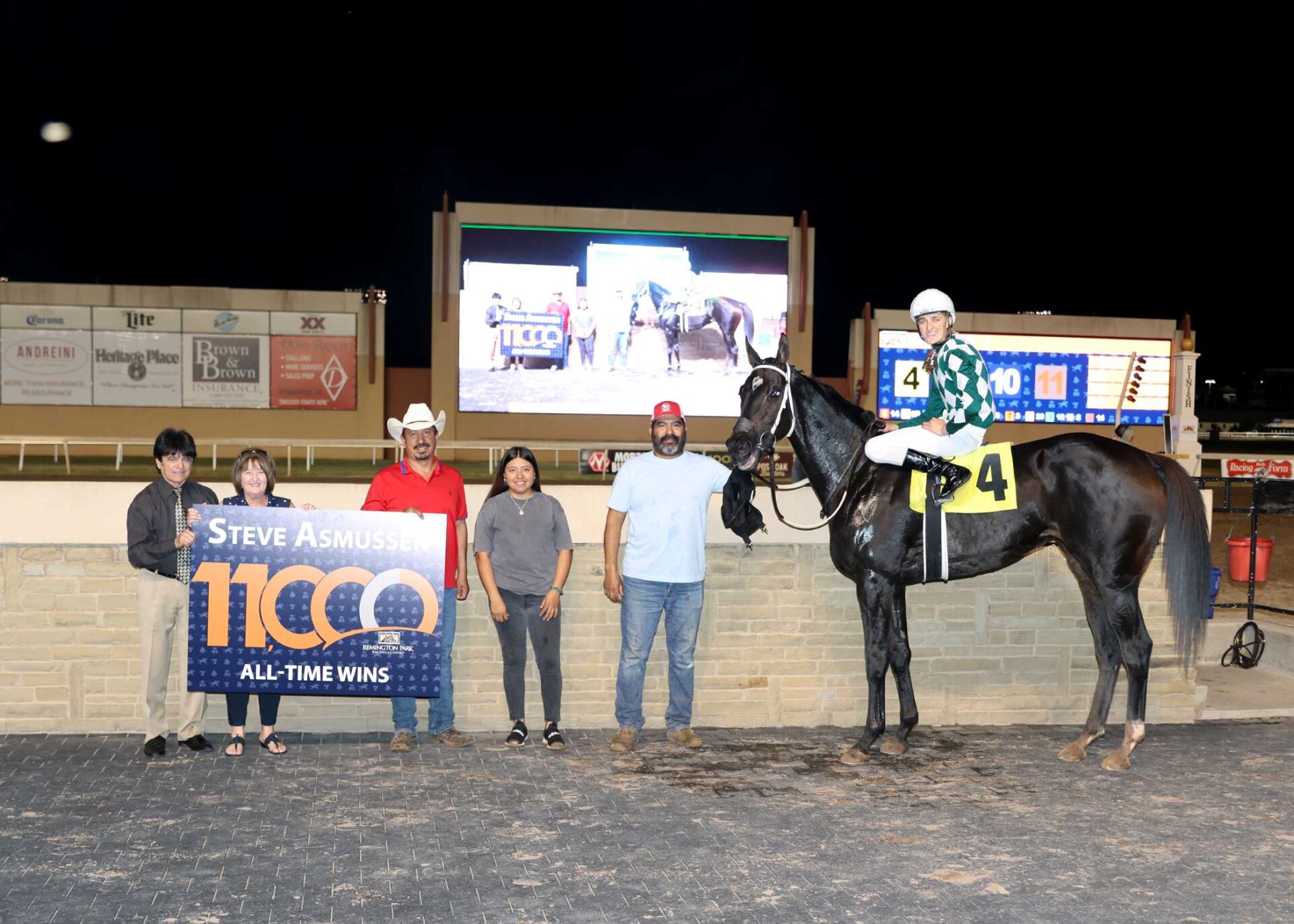 Beau Soleil, horse, entrenador, Steven Asmussen, 11000 primeros, sábado, 11 de octubre de 2026, Remington Park. Foto: Dustin Orona